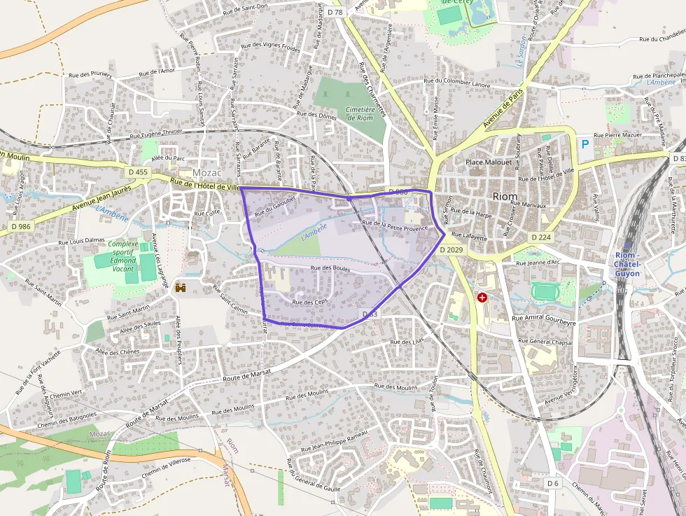 Appartement 73 m² quatre pièces à vendre à Riom