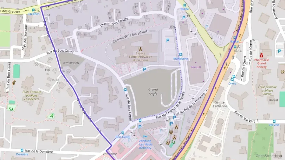 Appartement 62 m² trois pièces à vendre à Annecy