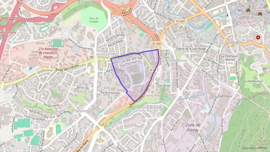 Appartement 62 m² trois pièces à vendre à Annecy