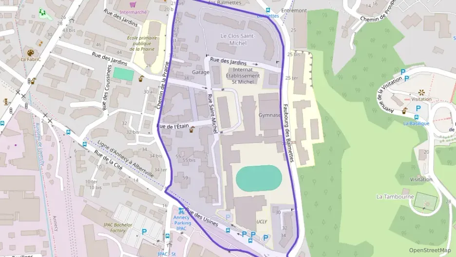 Appartement 53 m² deux pieces à vendre à Annecy