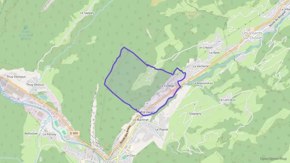 Appartement 75 m² quatre pièces à vendre à Thônes