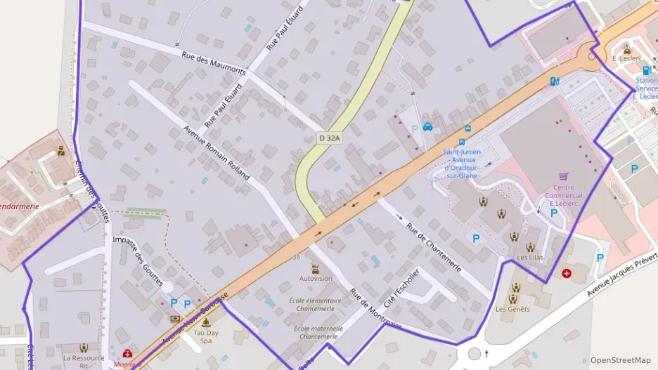 Appartement 90 m² quatre pièces à vendre à Saint-Junien Appartement 90 m² quatre pièces à vendre à Saint-Junien