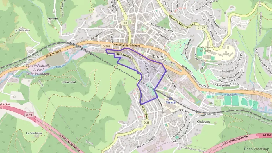 Appartement 70 m² trois pièces à vendre à Tarare