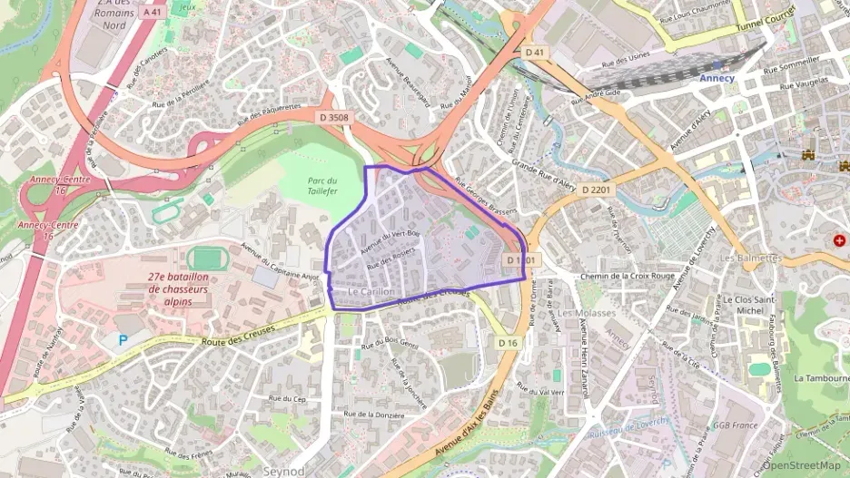 Appartement 38 m² une piece à vendre à Annecy