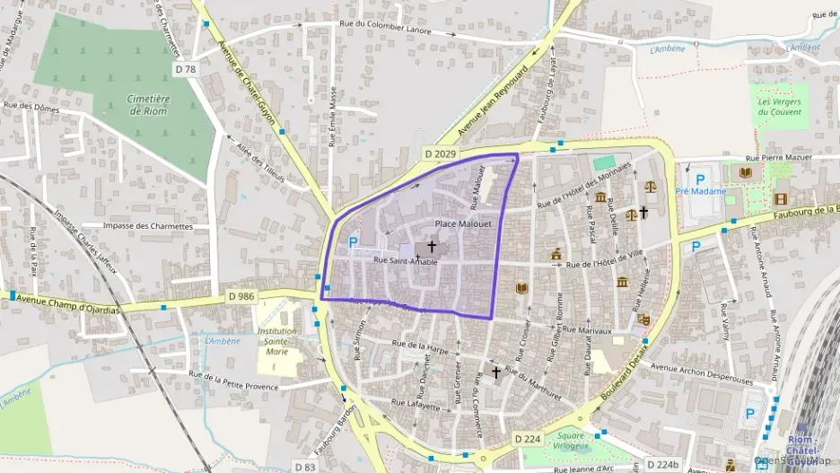 Appartement 98 m² trois pièces à vendre à Riom