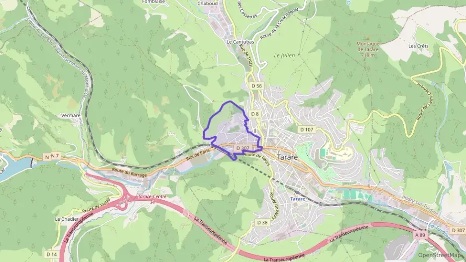 Appartement 85 m² quatre pièces à vendre à Tarare