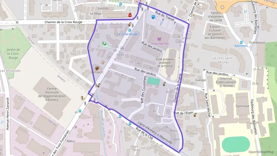 Appartement 20 m² une piece à vendre à Annecy