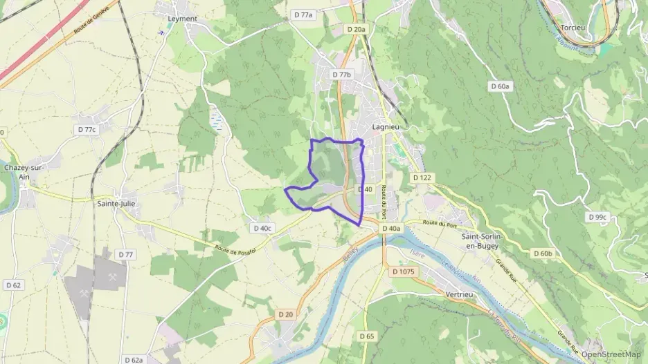 Appartement 93 m² cinq pièces à vendre à Lagnieu Appartement 93 m² cinq pièces à vendre à Lagnieu