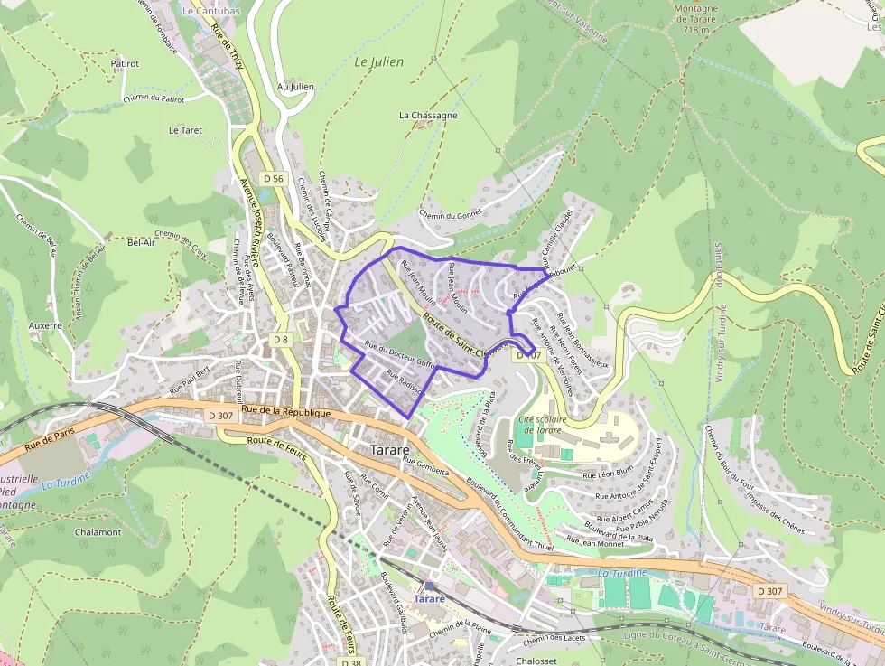 Appartement 55 m² trois pièces à vendre à Tarare