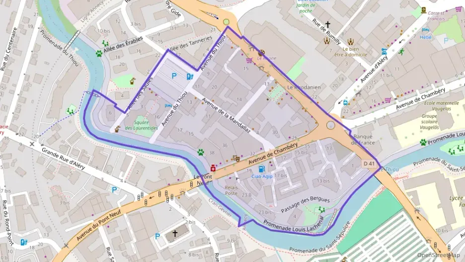 Appartement 48 m² deux pieces à vendre à Annecy