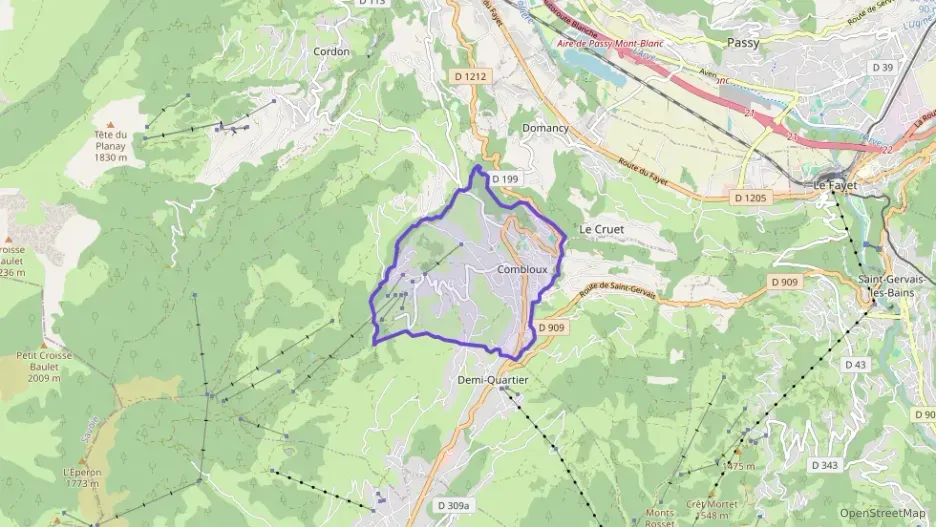 Appartement 65 m² trois pièces à vendre à Combloux