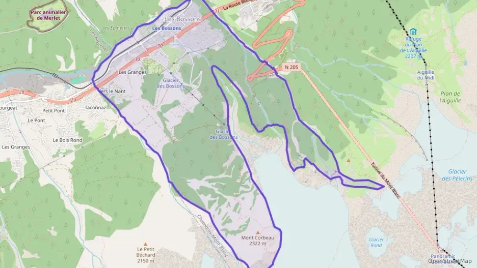 Appartement 70 m² trois pièces à vendre à Chamonix-Mont-Blanc