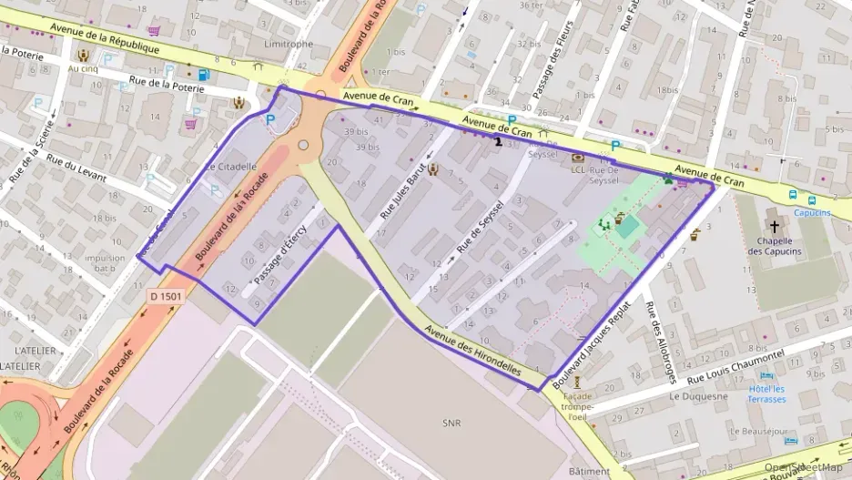 Appartement 57 m² deux pieces à vendre à Annecy