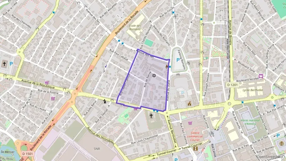 Appartement 60 m² trois pièces à vendre à Annecy