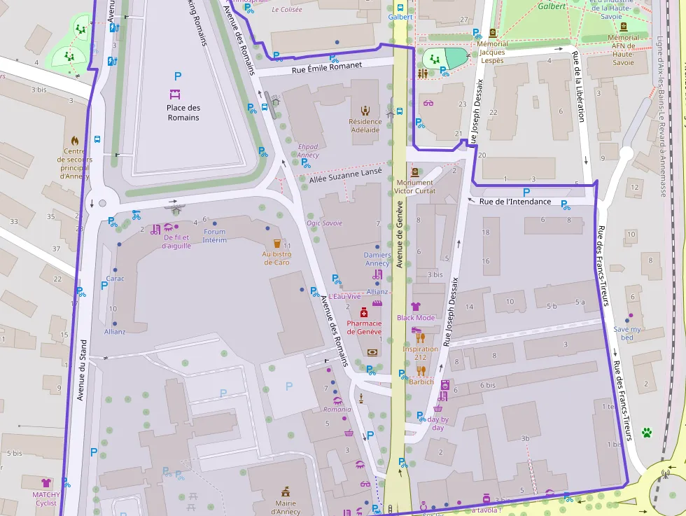 Appartement 47 m² une piece à vendre à Annecy