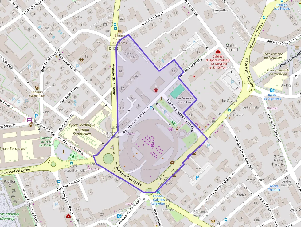 Appartement 50 m² deux pieces à vendre à Annecy