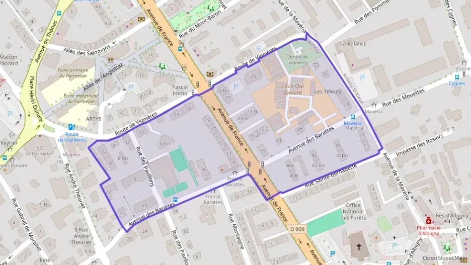 Appartement 32 m² une piece à vendre à Annecy