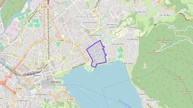 Appartement 55 m² deux pieces à vendre à Annecy