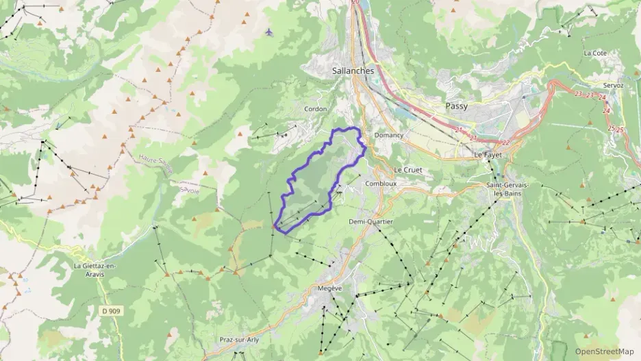 Appartement 105 m² cinq pièces à vendre à Combloux