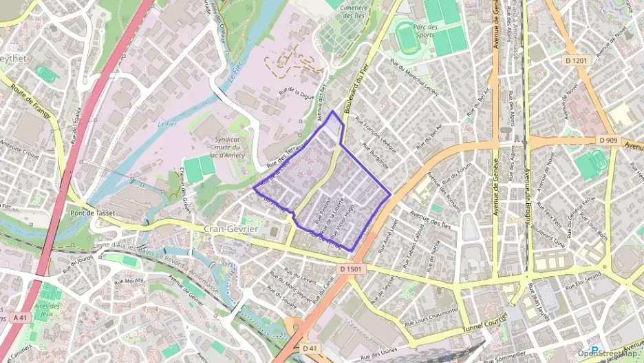 Appartement 48 m² deux pieces à vendre à Annecy