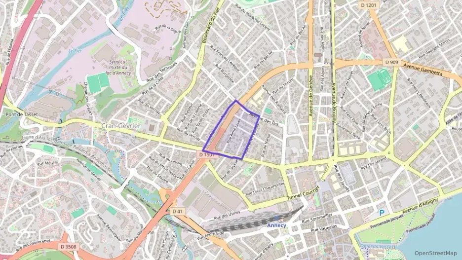 Appartement 55 m² trois pièces à vendre à Annecy