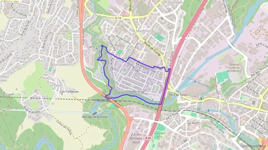 Appartement 49 m² deux pieces à vendre à Annecy