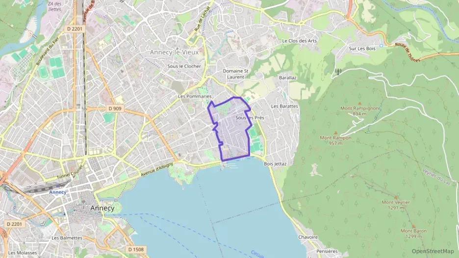 Appartement 153 m² quatre pièces à vendre à Annecy