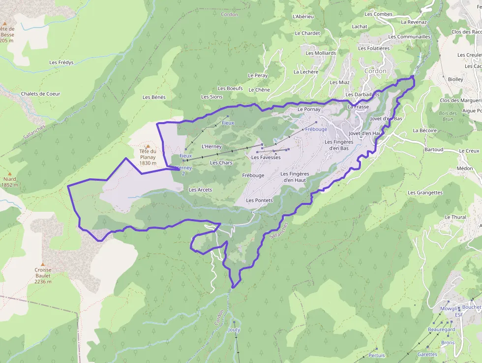 Appartement 53 m² trois pièces à vendre à Cordon