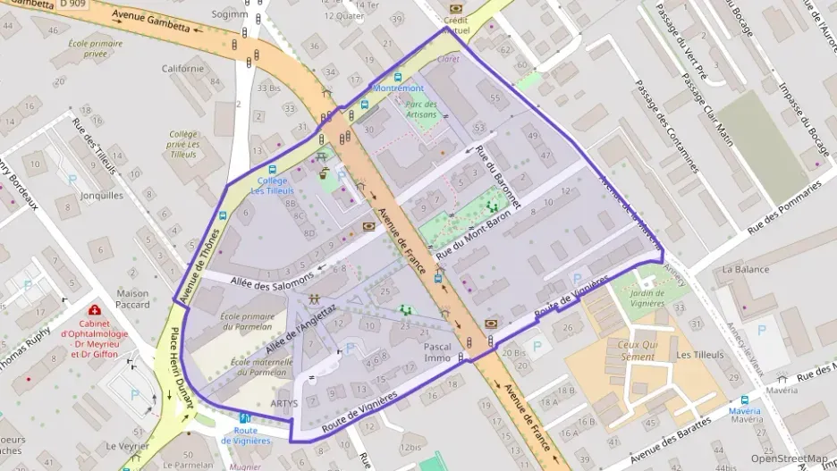 Appartement 22 m² une piece à vendre à Annecy