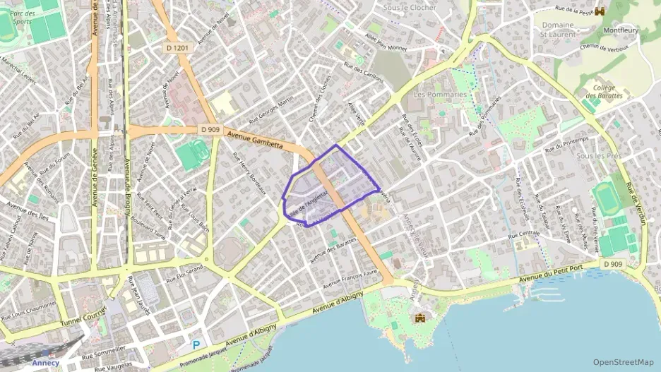 Appartement 22 m² une piece à vendre à Annecy