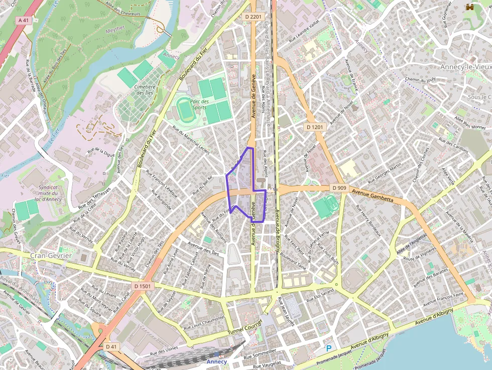 Appartement 66 m² quatre pièces à vendre à Annecy