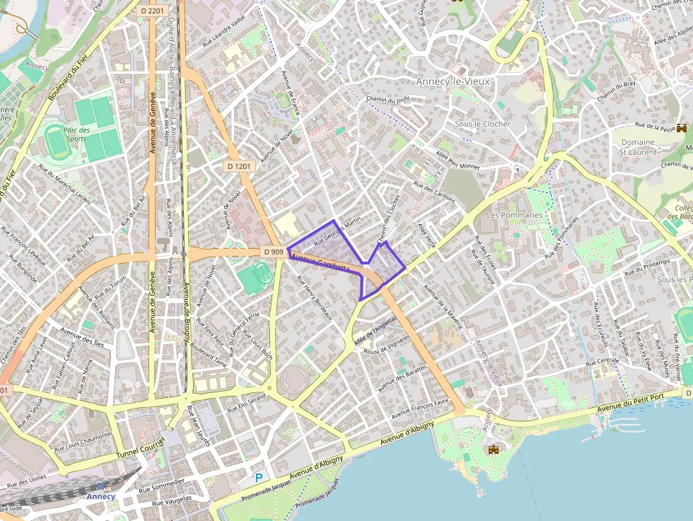 Appartement 37 m² une piece à vendre à Annecy