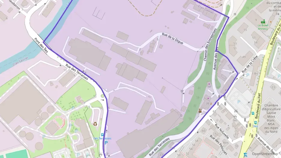 Appartement 54 m² trois pièces à vendre à Annecy