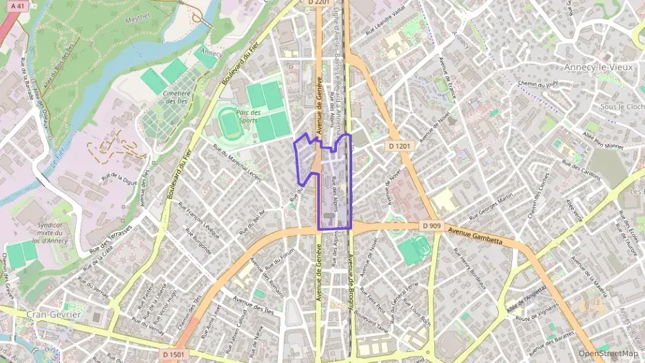 Appartement 27 m² une piece à vendre à Annecy