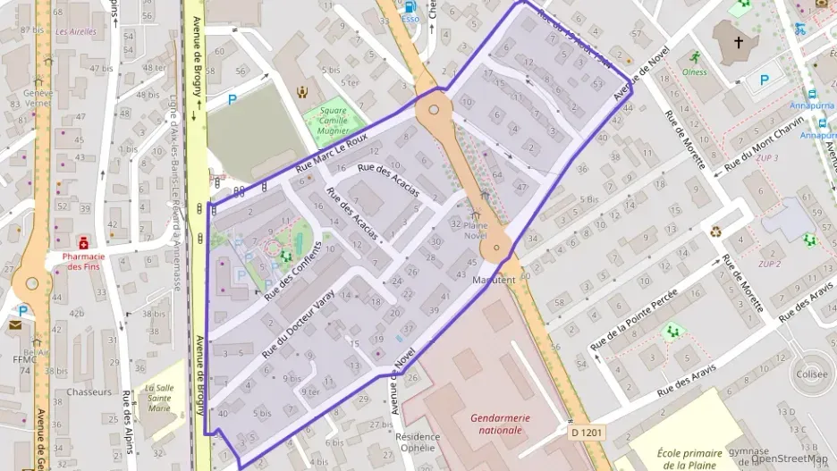 Appartement 38 m² deux pieces à vendre à Annecy