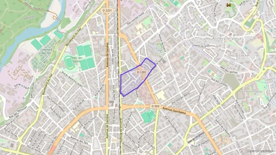 Appartement 38 m² deux pieces à vendre à Annecy