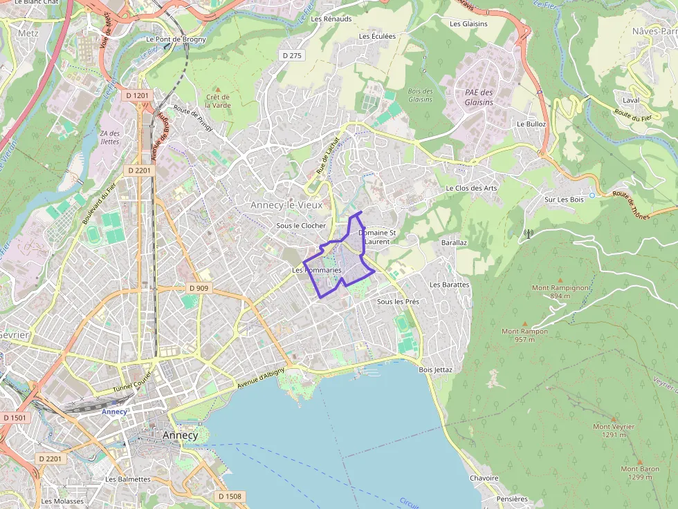 Appartement 110 m² quatre pièces à vendre à Annecy