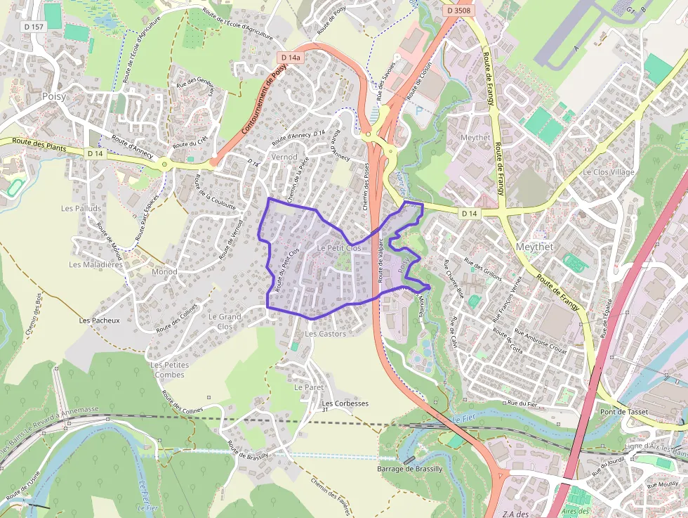 Appartement 70 m² quatre pièces à vendre à Poisy