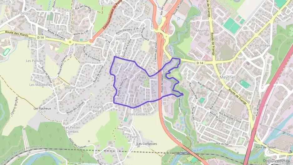 Appartement 70 m² quatre pièces à vendre à Poisy Appartement 70 m² quatre pièces à vendre à Poisy