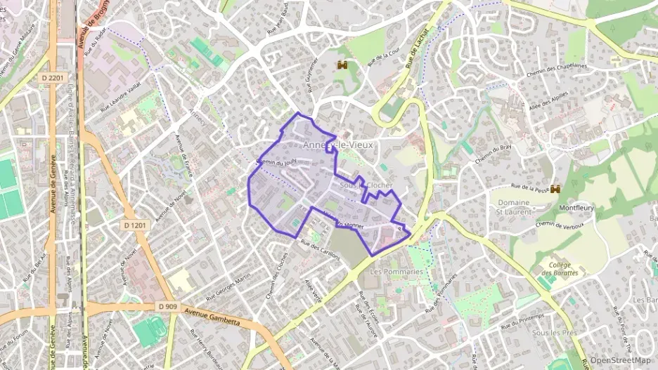 Appartement 27 m² une piece à vendre à Annecy