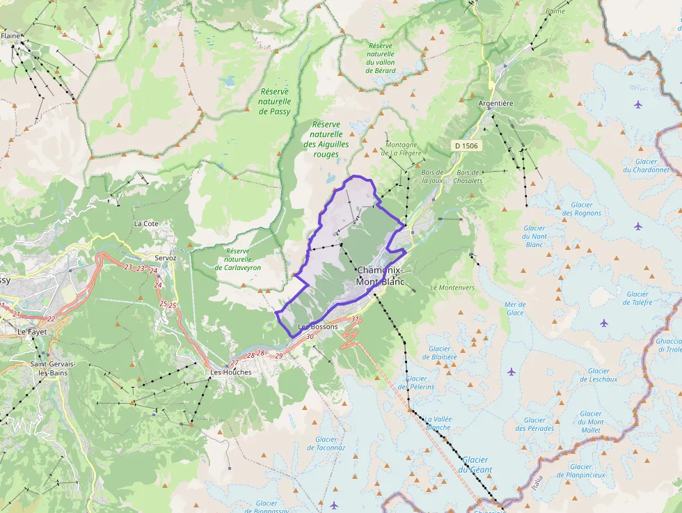 Appartement 58 m² deux pieces à vendre à Chamonix-Mont-Blanc