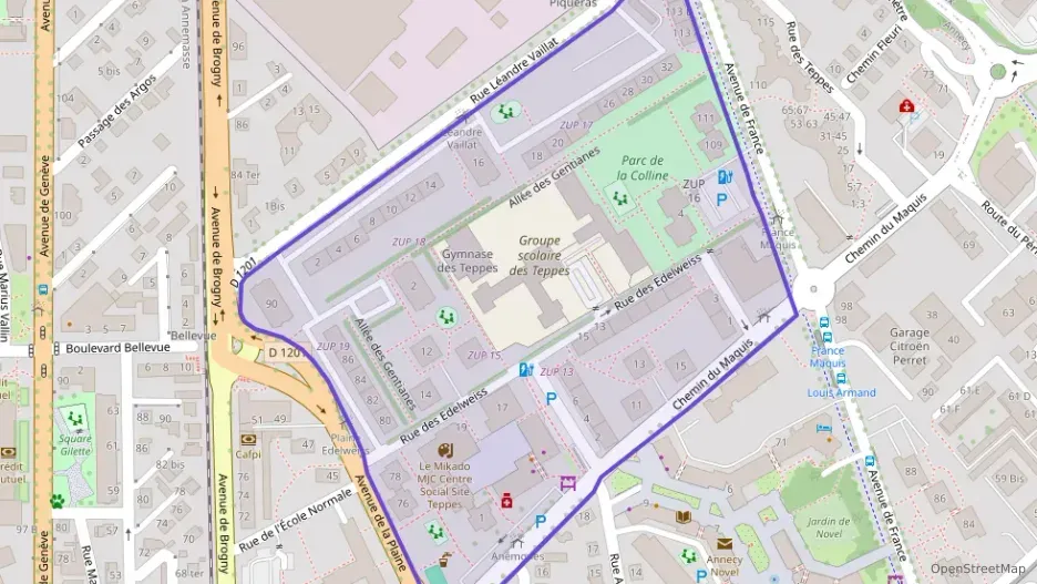 Appartement 46 m² deux pieces à vendre à Annecy