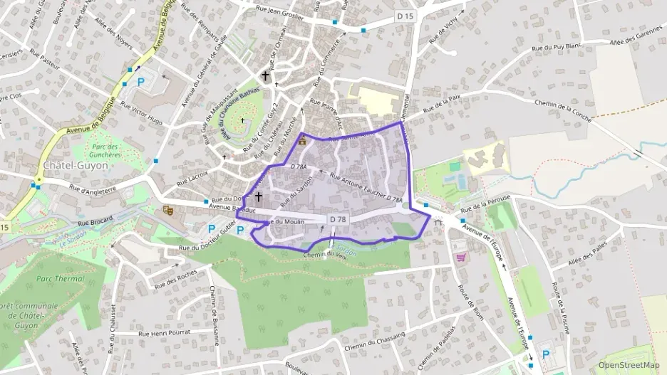 Appartement 84 m² quatre pièces à vendre à Châtel-Guyon Appartement 84 m² quatre pièces à vendre à Châtel-Guyon