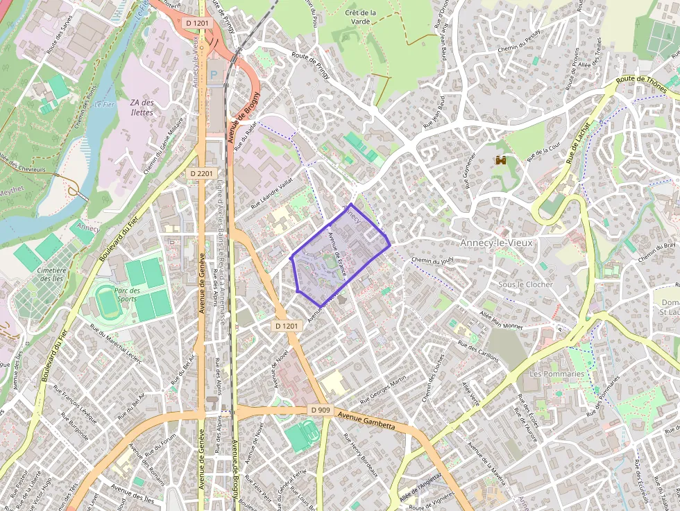 Appartement 80 m² quatre pièces à vendre à Annecy