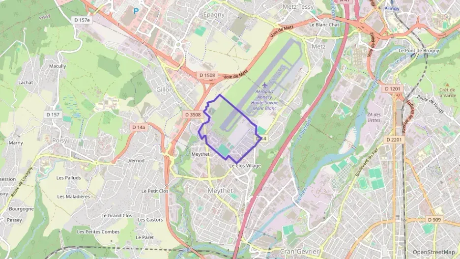 Appartement 92 m² quatre pièces à vendre à Annecy