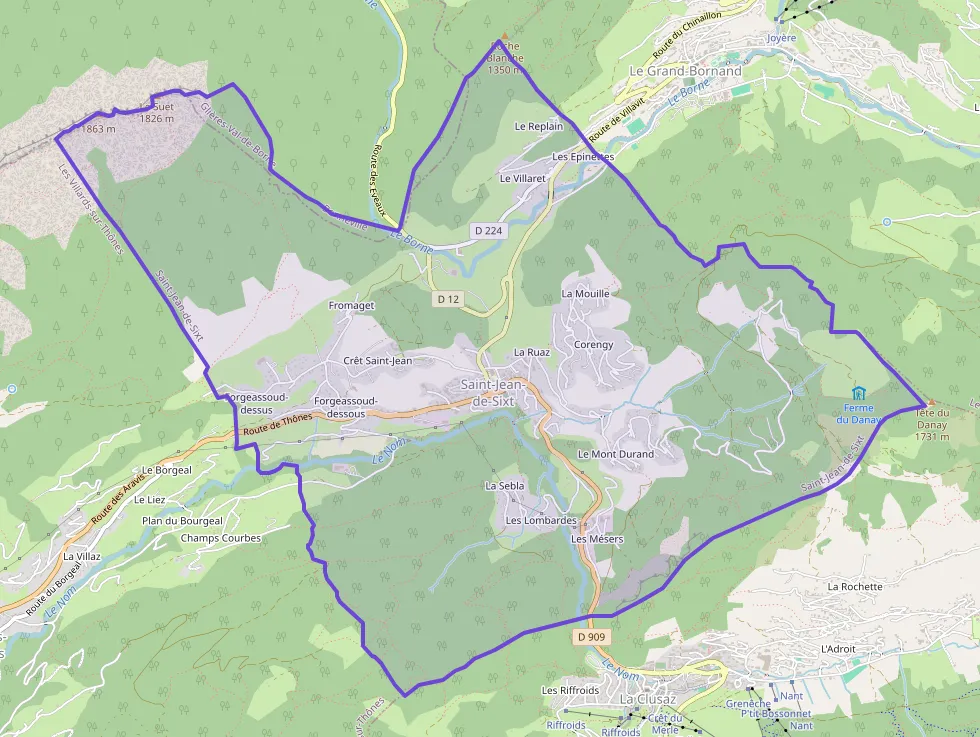 Appartement 55 m² trois pièces à vendre à Saint-Jean-de-Sixt