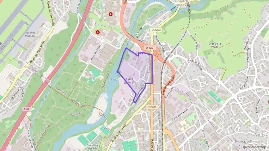 Appartement 59 m² trois pièces à vendre à Annecy