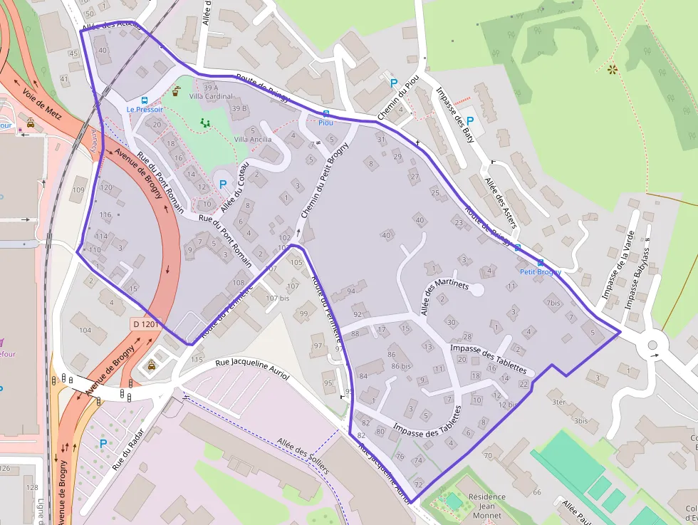 Appartement 63 m² trois pièces à vendre à Annecy