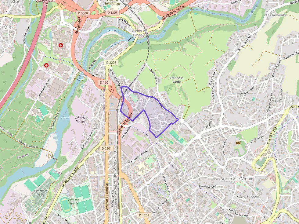 Appartement 63 m² trois pièces à vendre à Annecy