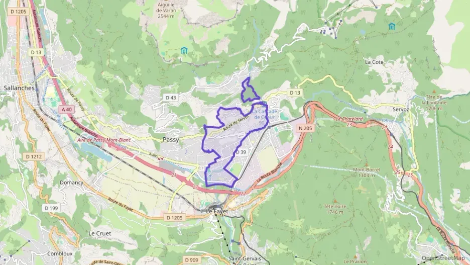 Appartement 51 m² trois pièces à vendre à Passy